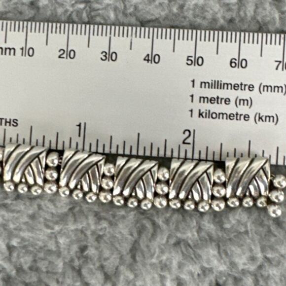 Brighton Sonora Tile Silver Necklace Retired Hard to find - Picture 4 of 6